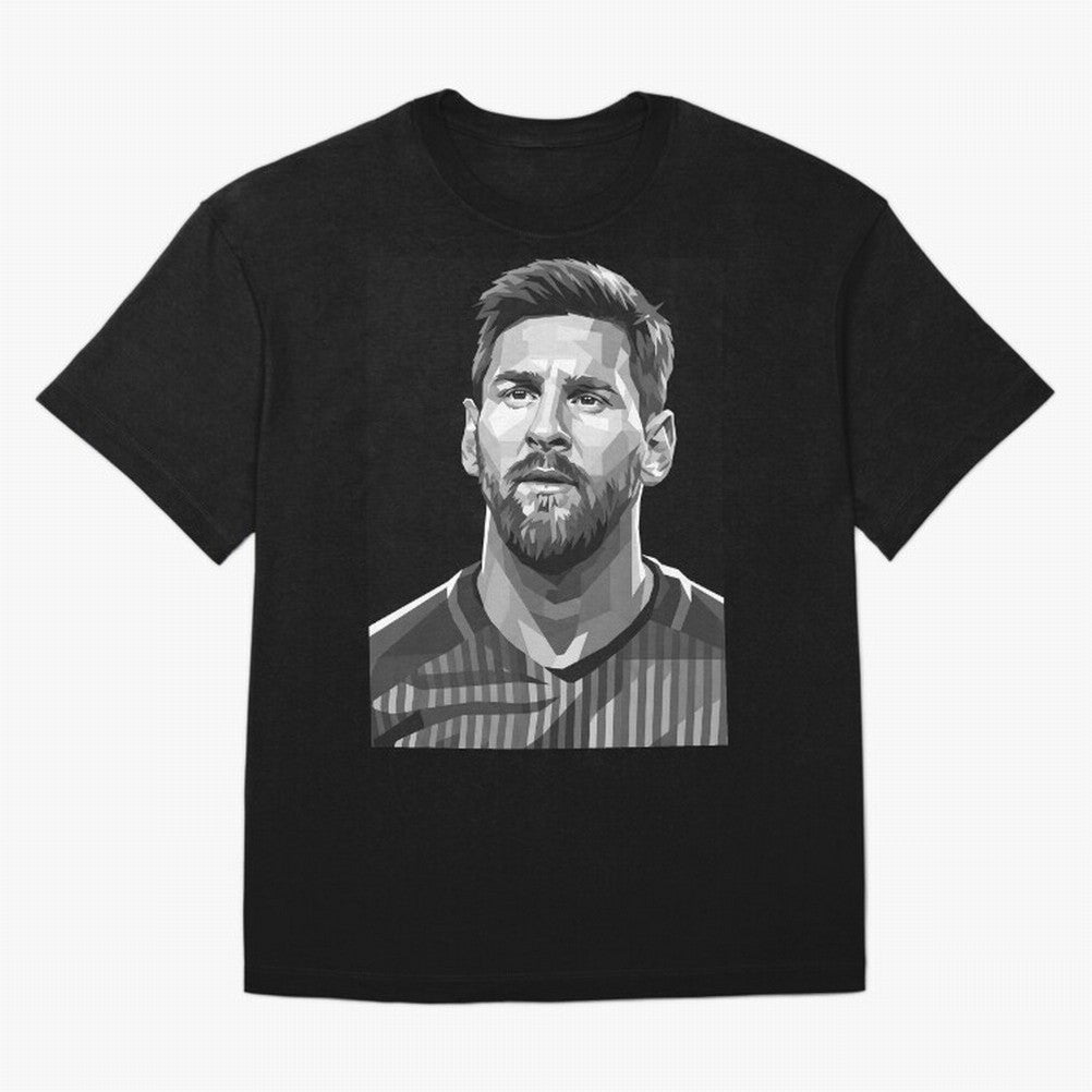 Messi grayscale Oversized T-Shirt Turn Football Passion into the FIFA World Cup 2026 USA Canada Mexico Journey through Mbappe Highlights, Brazil, Portugal and Argentina Pride, Game Day Rituals, Football Legends, Country Pride and the Road to the