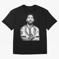Messi grayscale Classic T-Shirt Celebrate Fan Culture around the FIFA World Cup 2026 Journey through Neymar, Haaland and Cristiano Ronaldo Highlights, Portugal, Spain and Germany Pride, Vintage Soccer Flavor, Modern Football Stars, National Flags