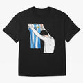 Lionel Messi holding his shirt, Argentina copa america| Perfect Gift For you and friends Classic T-Shirt Back Your Heroes with Match Day Hype around FIFA World Cup 2026 Group Stage, Haaland and Mbappe, Brazil, Portugal and Argentina, Football