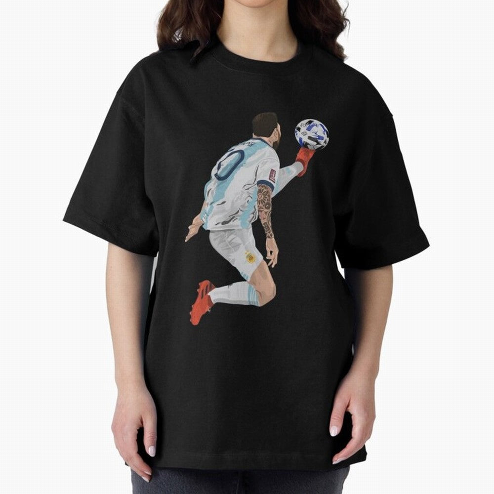 Messi - Lionel Messi Ball Classic T-Shirt Experience the Global Stage of FIFA World Cup 2026 USA Canada Mexico Spirit, Made for England, Mbappe, Football History, Final Match Energy, Crowd Noise and Once in a Lifetime Moments; Ideal for Football