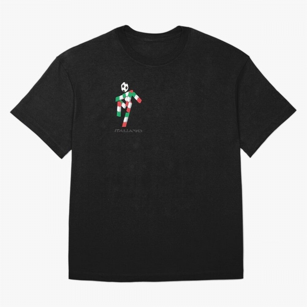 italia 90 footballer logo Classic T-Shirt Feel Match Day Hype around FIFA World Cup 2026 USA Canada Mexico, Neymar, Portugal, Spain and Germany, Global Supporter Spirit, Legendary Goals, National Colors and Tournament Celebration; Ideal for
