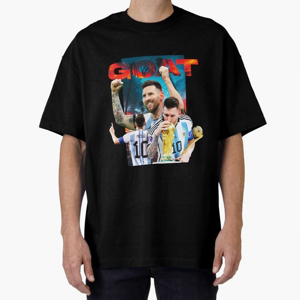 Messi GOAT Classic T-Shirt Celebrate Supporters United by the FIFA World Cup 2026 Journey through Messi, CR7 and Mbappe Highlights, Portugal Pride, Stadium Memories, Football Loyalty, International Chants and Championship Tradition; Perfect for