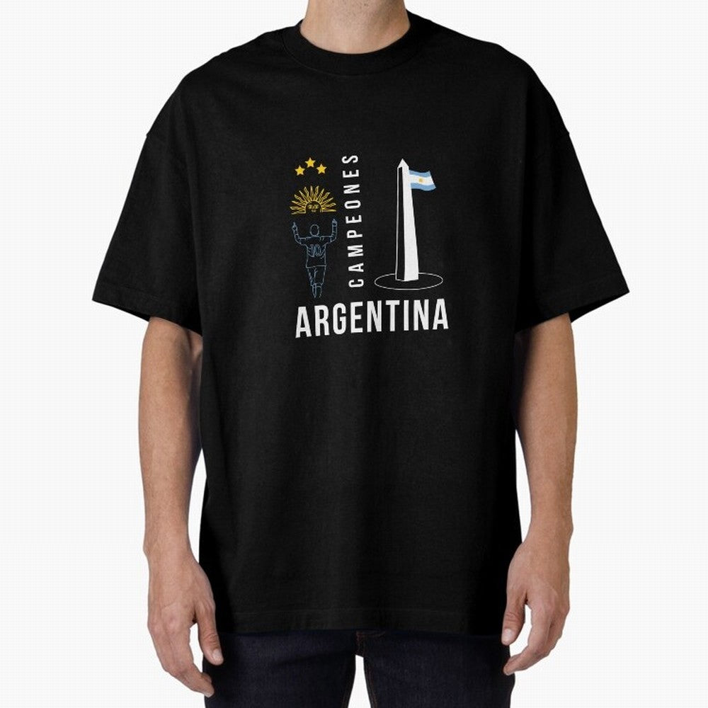 Argentina Campeon Essential T-Shirt Celebrate the Stars of FIFA World Cup 2026 Group Stage Spirit, Driven by Netherlands, CR7, Tournament Hype, Historic Matchups, Family Viewing Parties and Global Sports Pride; Great for Supporters Who Love