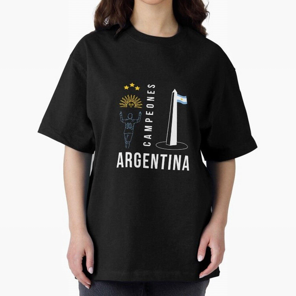 Argentina Campeon Essential T-Shirt Celebrate the Stars of FIFA World Cup 2026 Group Stage Spirit, Driven by Netherlands, CR7, Tournament Hype, Historic Matchups, Family Viewing Parties and Global Sports Pride; Great for Supporters Who Love