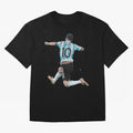 Messi 10 The Goat Oversized T-Shirt Make Your Look Match the FIFA World Cup 2026 Group Stage Journey through Messi, CR7 and Mbappe Highlights, France Pride, Football History, Final Match Energy, Crowd Noise and Once in a Lifetime Moments; Perfect