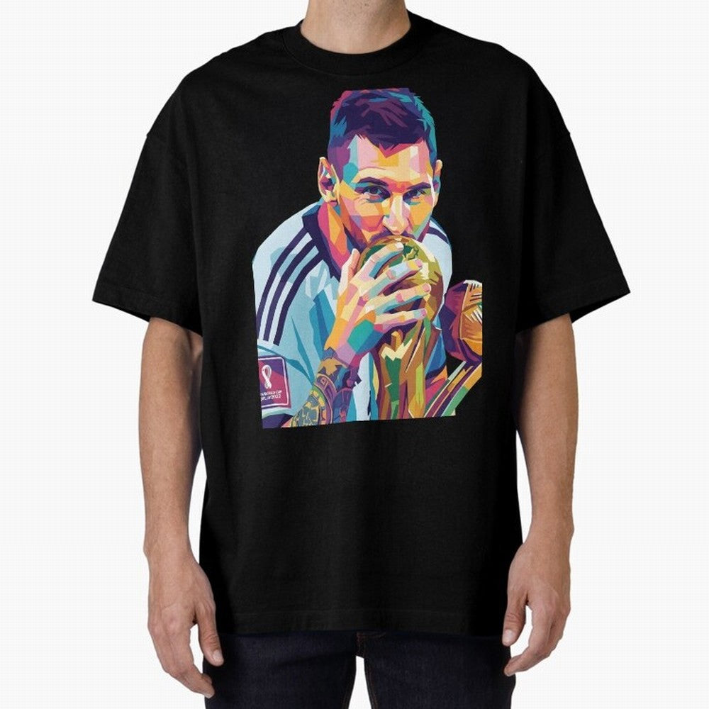 Messi Wpap Classic T-Shirt Bring a Champion Mindset to FIFA World Cup 2026 Group Stage Spirit, Celebrating Spain and Netherlands, Messi and Cristiano Ronaldo, Champion Mindset, Group Stage Buzz, Knockout Tension and Passionate Fan Culture; Ideal