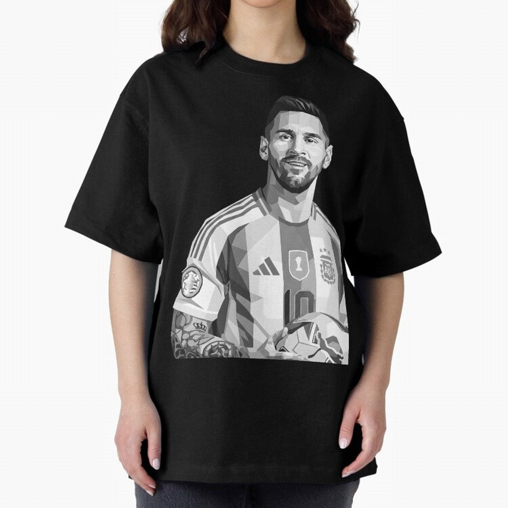 Messi grayscale Classic T-Shirt Bring Match Day Fire to FIFA World Cup 2026 Group Stage Spirit, Featuring Argentina and Brazil, Mbappe, Match Day Excitement, Supporter Culture, Golden Goals and Global Football Passion; Ideal for Football Dads,