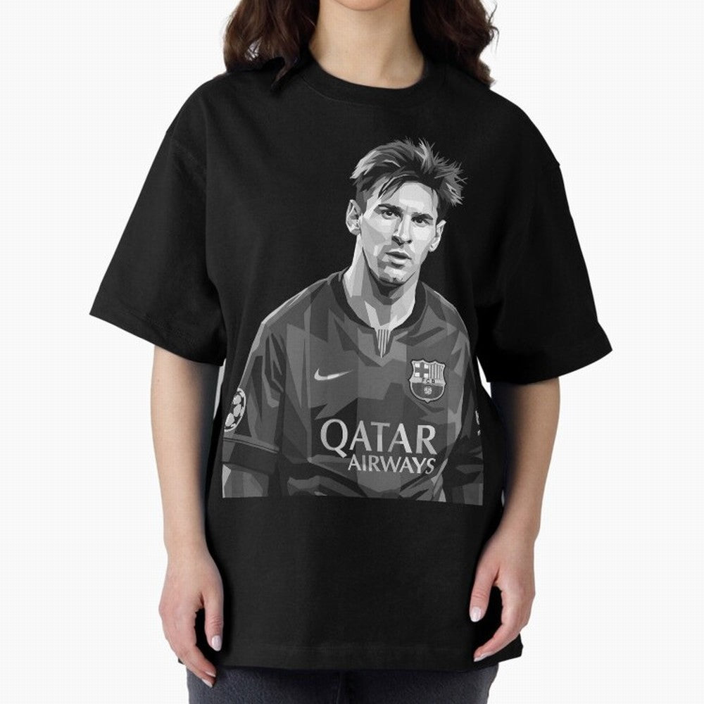 Messi grayscale Classic T-Shirt Honor Football Greatness during FIFA World Cup 2026 Group Stage for Fans of Messi, CR7 and Mbappe and Portugal, Bringing Vintage Soccer Flavor, Modern Football Stars, National Flags and Final Night Emotion; Perfect