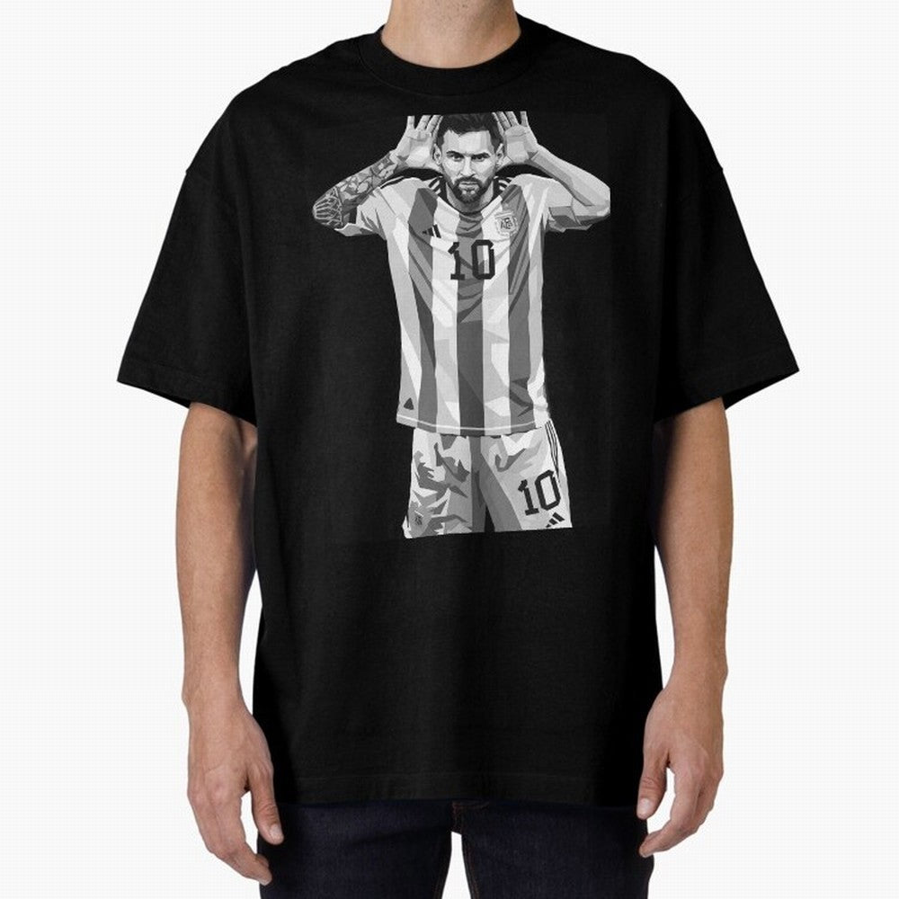 Messi grayscale Classic T-Shirt Honor the Football Icons of Global Football Passion for FIFA World Cup 2026 USA Canada Mexico, with Cristiano Ronaldo, Haaland and CR7, Portugal, Tournament Hype, Historic Matchups, Family Viewing Parties and Global