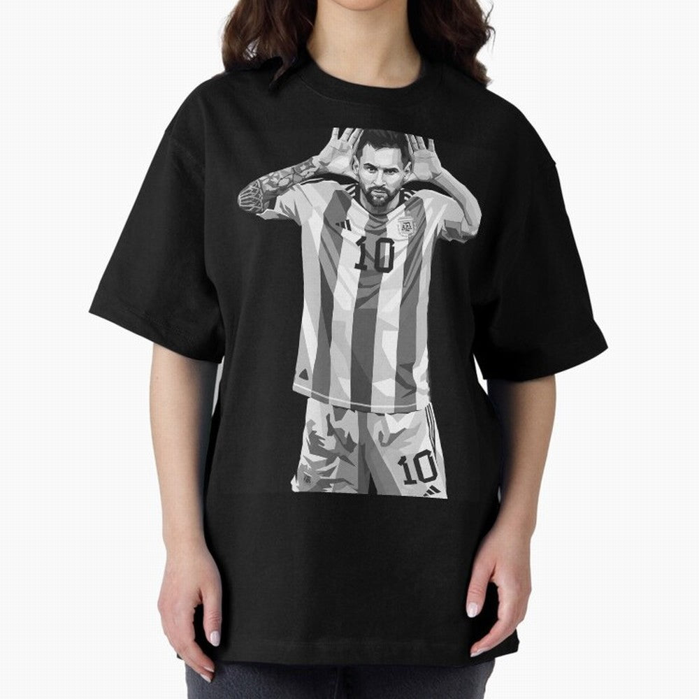 Messi grayscale Classic T-Shirt Honor the Football Icons of Global Football Passion for FIFA World Cup 2026 USA Canada Mexico, with Cristiano Ronaldo, Haaland and CR7, Portugal, Tournament Hype, Historic Matchups, Family Viewing Parties and Global