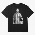 Messi grayscale Classic T-Shirt Join the Global Buzz around FIFA World Cup 2026 Spirit, with Germany, Messi, Match Day Excitement, Supporter Culture, Golden Goals and Global Football Passion; Made for Die Hard Supporters, Soccer Lovers, Game Day