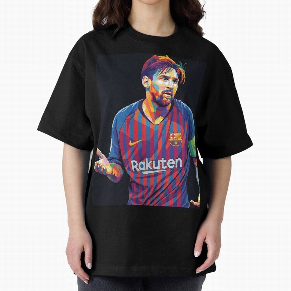 Messi Wpap Classic T-Shirt Experience the FIFA World Cup 2026 Group Stage Journey through Messi and Cristiano Ronaldo Highlights, Argentina and Brazil Pride, Soccer Culture, Superstar Moments, National Team Dreams and Competitive Fire; Ideal for