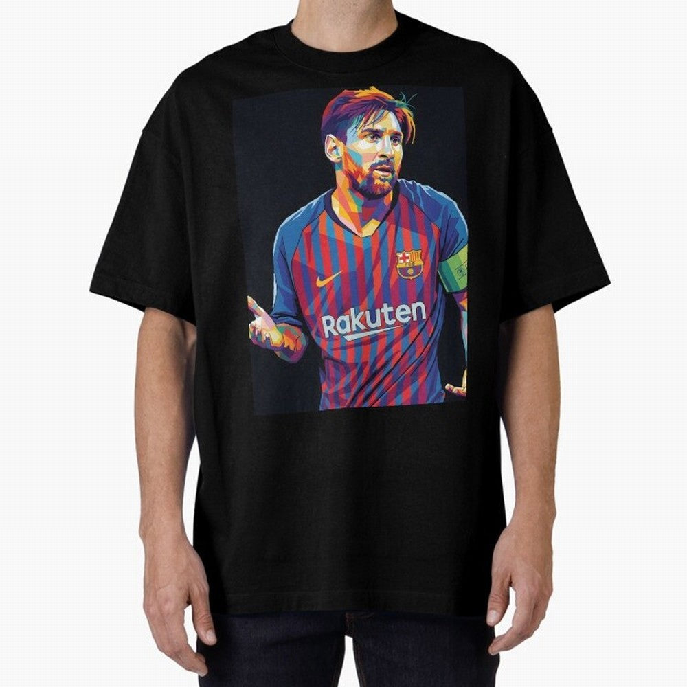 Messi Wpap Classic T-Shirt Experience the FIFA World Cup 2026 Group Stage Journey through Messi and Cristiano Ronaldo Highlights, Argentina and Brazil Pride, Soccer Culture, Superstar Moments, National Team Dreams and Competitive Fire; Ideal for