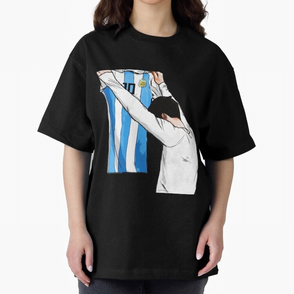 Lionel Messi holding his shirt, Argentina copa america Classic T-Shirt Honor the Beautiful Game during FIFA World Cup 2026 Spirit, Celebrating England and Germany, Messi, CR7 and Mbappe, Game Day Rituals, Football Legends, Country Pride and the