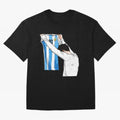 Lionel Messi holding his shirt, Argentina copa america Classic T-Shirt Honor the Beautiful Game during FIFA World Cup 2026 Spirit, Celebrating England and Germany, Messi, CR7 and Mbappe, Game Day Rituals, Football Legends, Country Pride and the