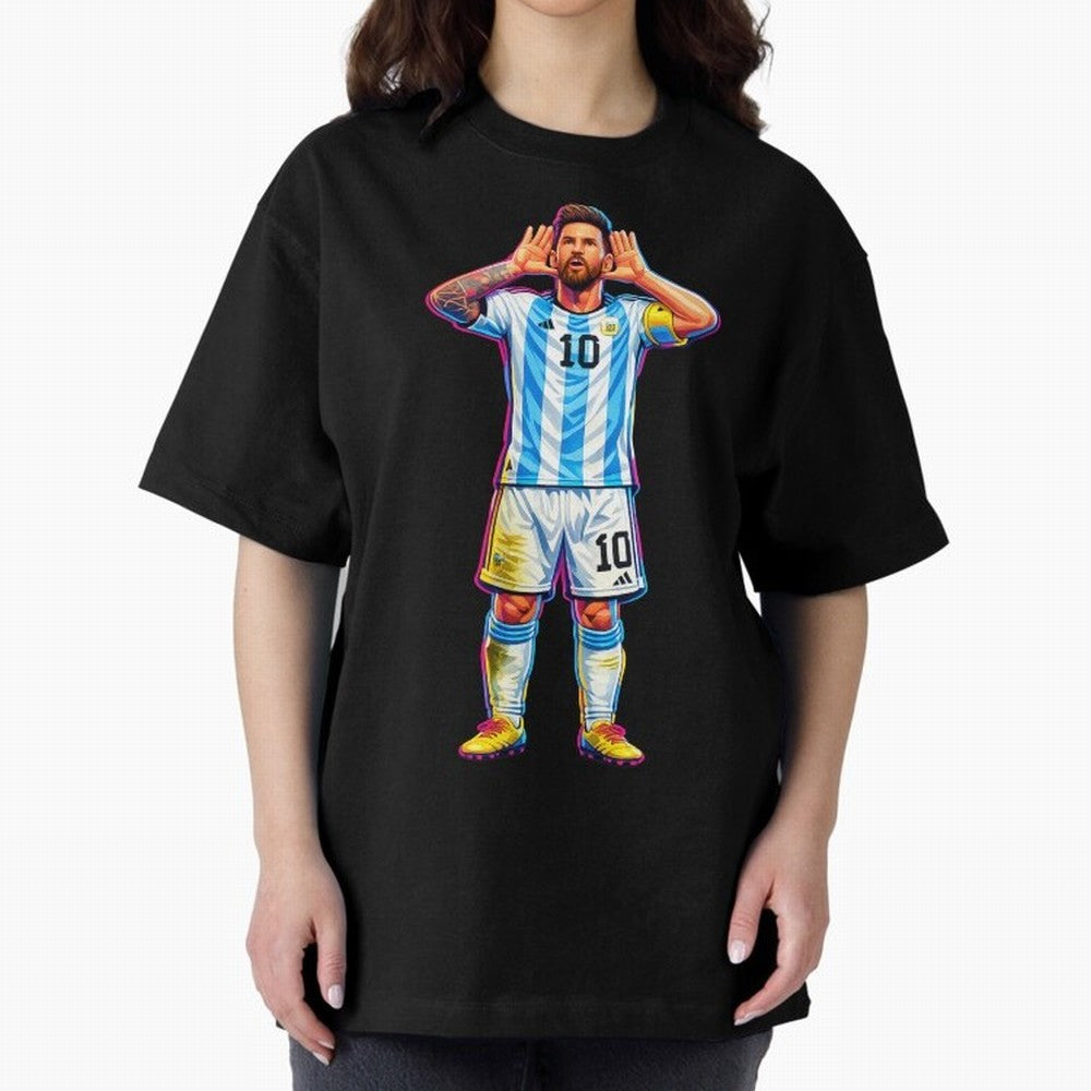 Messi Celebration Classic T-Shirt Join FIFA World Cup 2026 USA Canada Mexico Spirit, with Germany, Messi, Football Festival Excitement, Trophy Ambitions, Country Rivalries and Star Player Buzz; Created for Match Day Parties, Soccer Gifts, Fan