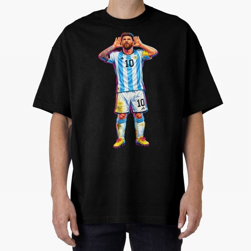 Messi Celebration Classic T-Shirt Join FIFA World Cup 2026 USA Canada Mexico Spirit, with Germany, Messi, Football Festival Excitement, Trophy Ambitions, Country Rivalries and Star Player Buzz; Created for Match Day Parties, Soccer Gifts, Fan