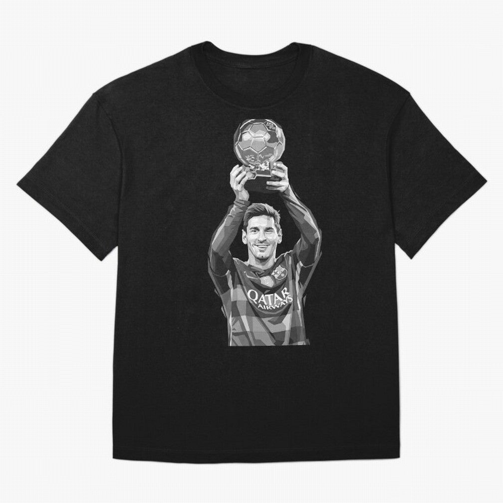 Messi grayscale Classic T-Shirt Support Iconic Players in FIFA World Cup 2026 Made for CR7 and Messi, Argentina, France and Brazil Energy, Football History, Final Match Energy, Crowd Noise and Once in a Lifetime Moments; Great for Watch Parties,