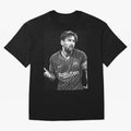 Messi grayscale Oversized T-Shirt Celebrate Fan Favorites in FIFA World Cup 2026 USA Canada Mexico Built around Cristiano Ronaldo, Argentina, France and Brazil Energy, Worldwide Fan Energy, Dramatic Goals, Stadium Lights and Championship