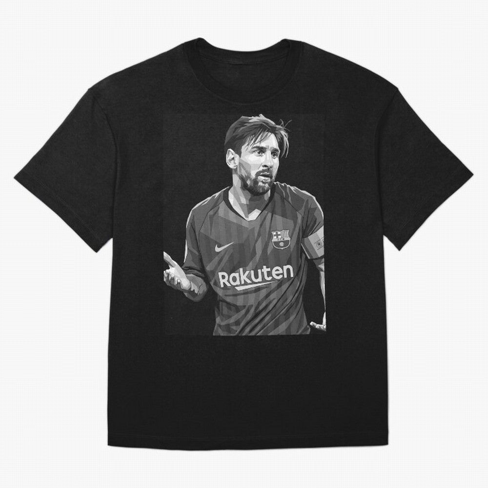 Messi grayscale Oversized T-Shirt Celebrate Fan Favorites in FIFA World Cup 2026 USA Canada Mexico Built around Cristiano Ronaldo, Argentina, France and Brazil Energy, Worldwide Fan Energy, Dramatic Goals, Stadium Lights and Championship