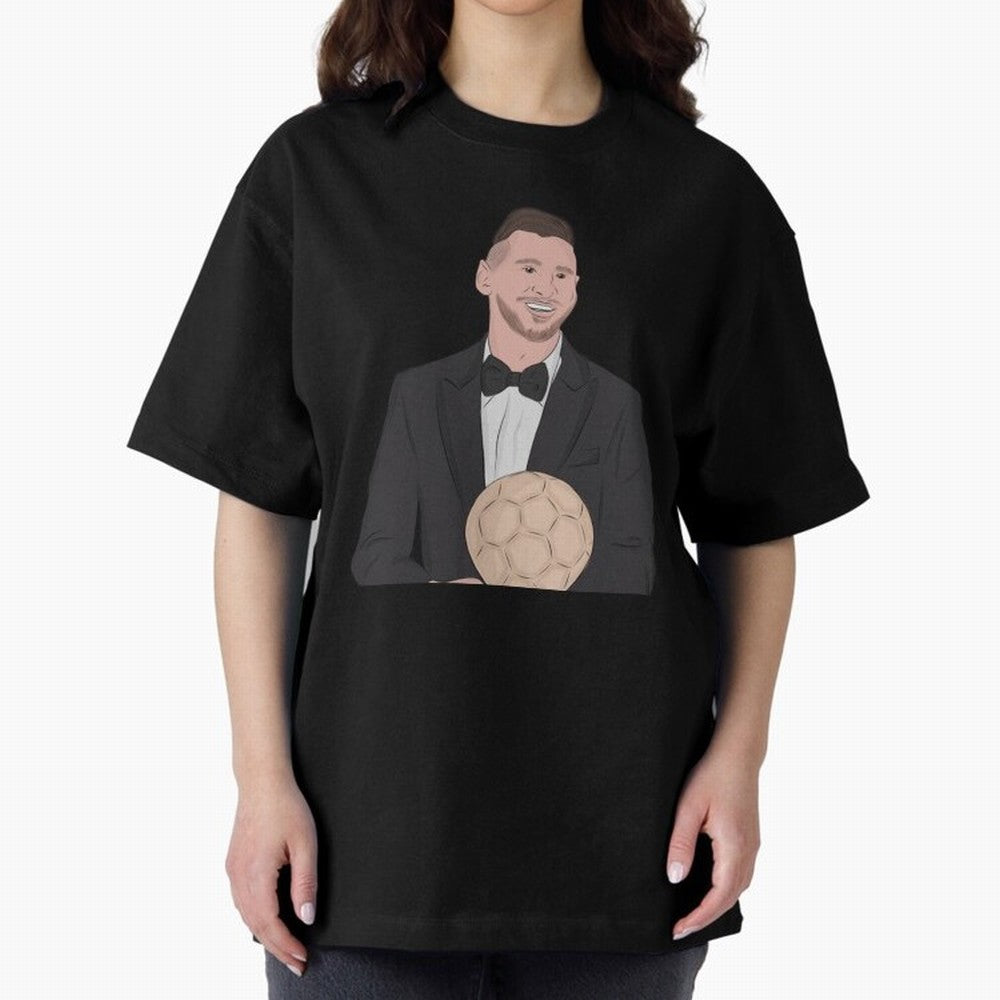 Lionel Messi 2023 Ballon d'Or Classic T-Shirt Celebrate Fan Favorites in Match Day Hype around FIFA World Cup 2026 USA Canada Mexico, Mbappe and Neymar, Spain, Tournament Hype, Historic Matchups, Family Viewing Parties and Global Sports Pride;