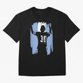 Argentina World Champs Messi Number Essential T-Shirt Celebrate Global Passion for FIFA World Cup 2026 Driven by Haaland and Mbappe, Spain and Netherlands Energy, Sports Nostalgia, International Competition, Famous Players and Unforgettable