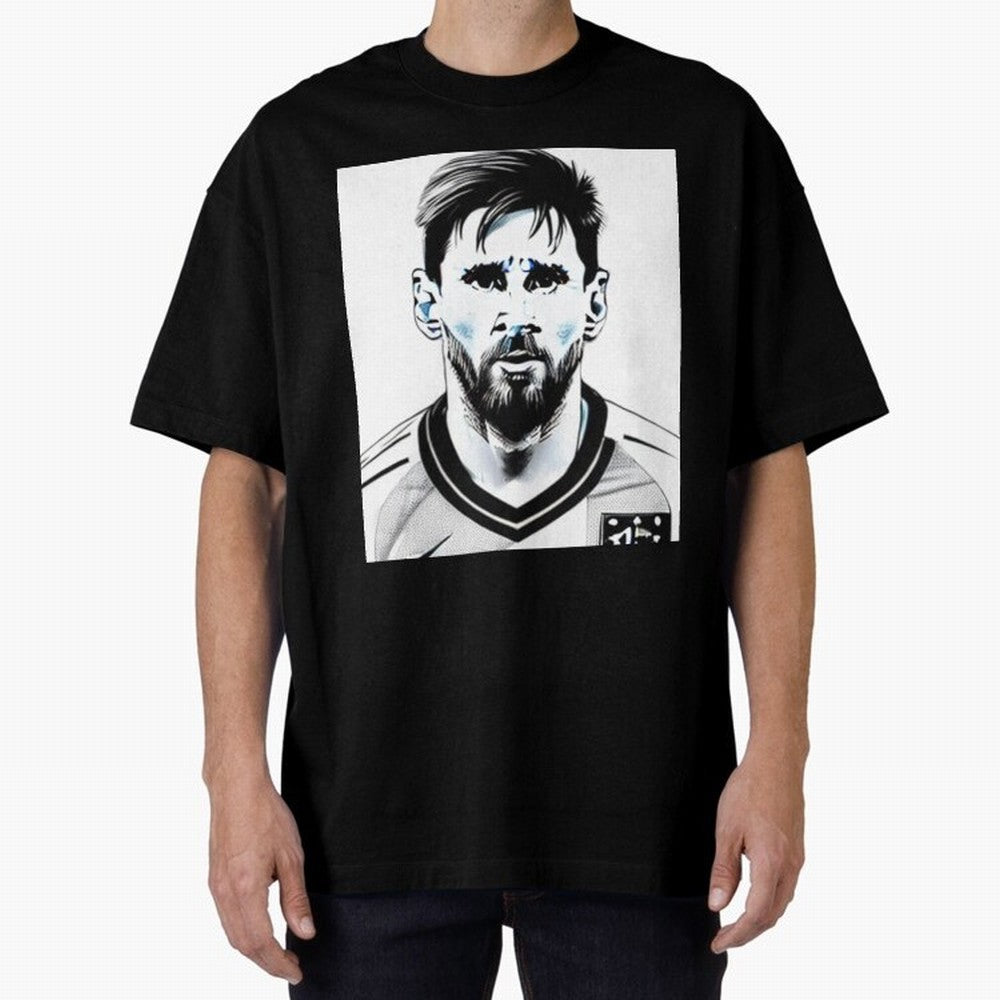 Lionel Messi Oversized T-Shirt Mark Global Football Passion for FIFA World Cup 2026 USA Canada Mexico, Made for Neymar, Haaland and Cristiano Ronaldo, Argentina, Football History, Final Match Energy, Crowd Noise and Once in a Lifetime Moments;
