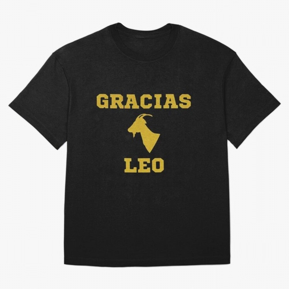 Gracias Leo| Perfect Gift For you and friends Classic T-Shirt Celebrate Global Football Passion for FIFA World Cup 2026, with CR7 and Messi, Germany, Global Supporter Spirit, Legendary Goals, National Colors and Tournament Celebration; Great for