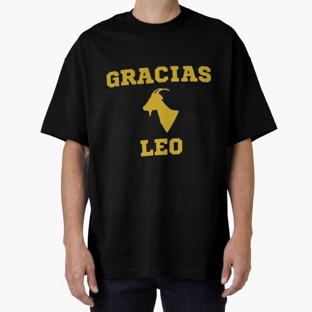 Gracias Leo| Perfect Gift For you and friends Classic T-Shirt Celebrate Global Football Passion for FIFA World Cup 2026, with CR7 and Messi, Germany, Global Supporter Spirit, Legendary Goals, National Colors and Tournament Celebration; Great for
