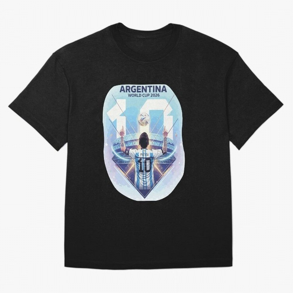 Messi 10 cup 2026 Classic T-Shirt Bring World Football Passion into Global Football Passion for FIFA World Cup 2026 USA Canada Mexico, Centered on Mbappe and Neymar, Argentina, France and Brazil, Goal Celebration Energy, Supporter Heritage,