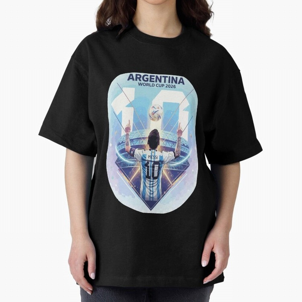 Messi 10 cup 2026 Classic T-Shirt Bring World Football Passion into Global Football Passion for FIFA World Cup 2026 USA Canada Mexico, Centered on Mbappe and Neymar, Argentina, France and Brazil, Goal Celebration Energy, Supporter Heritage,