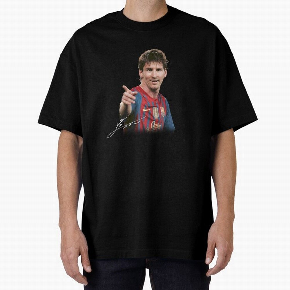 Messi T-Shirt ¡ª ¡°Young Messi¡± Graphic Tee Classic T-Shirt Experience the FIFA World Cup 2026 Journey through Messi and Cristiano Ronaldo Highlights, England, France and Netherlands Pride, Global Supporter Spirit, Legendary Goals, National Colors