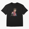 Messi T-Shirt ¡ª ¡°Young Messi¡± Graphic Tee Classic T-Shirt Experience the FIFA World Cup 2026 Journey through Messi and Cristiano Ronaldo Highlights, England, France and Netherlands Pride, Global Supporter Spirit, Legendary Goals, National Colors