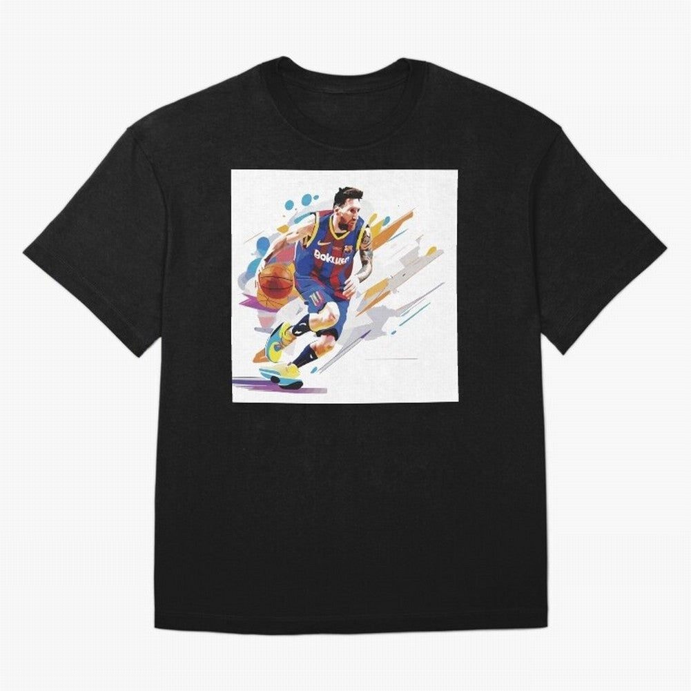 Leo Messi in basketball Classic T-Shirt Show Fan Pride Across Global Football Passion for FIFA World Cup 2026, Centered on Messi, CR7 and Mbappe, Spain, Tournament Hype, Historic Matchups, Family Viewing Parties and Global Sports Pride; Perfect for