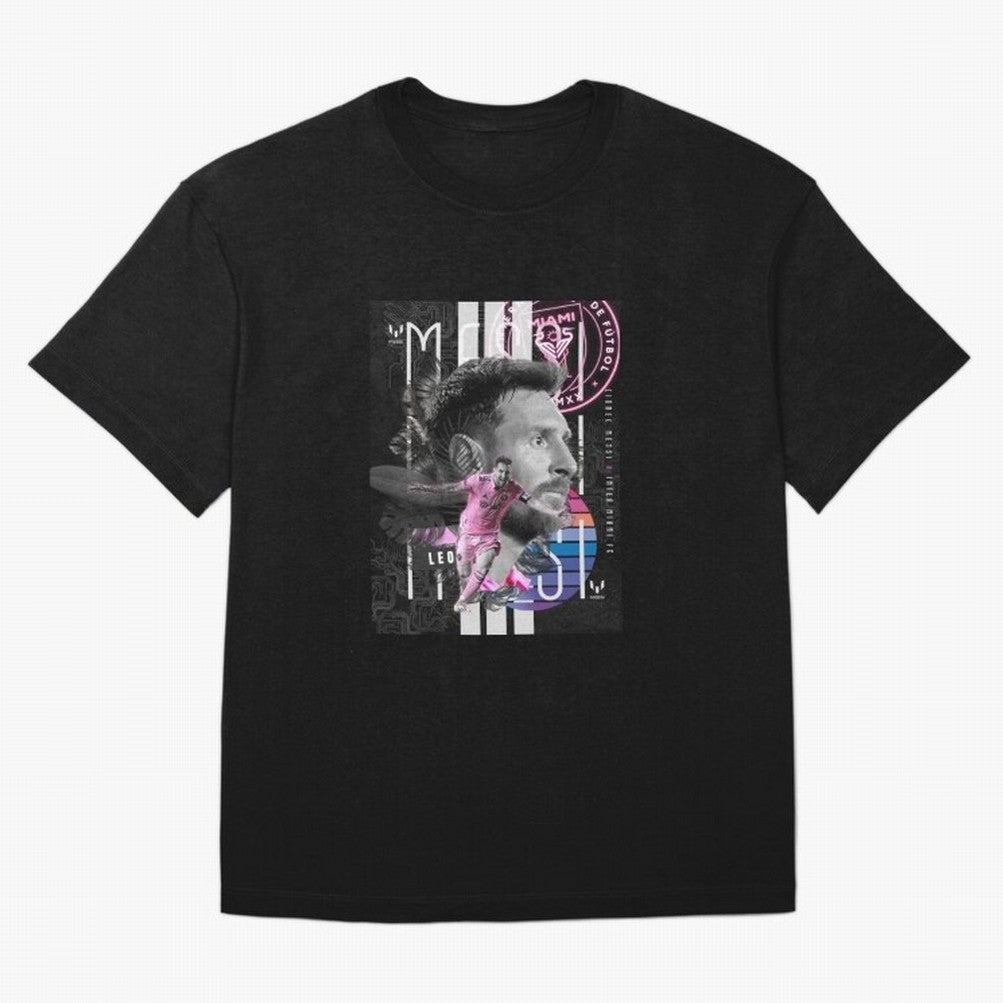 Inter Miami FC Messi Oversized T-Shirt Back the Journey through FIFA World Cup 2026 Group Stage Spirit, Made for Brazil, Cristiano Ronaldo, Sports Nostalgia, International Competition, Famous Players and Unforgettable Victories; Perfect for People