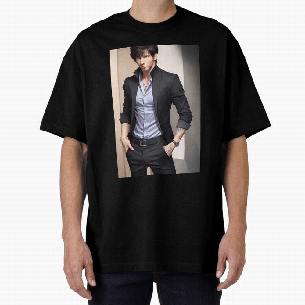 Messi Sleeve Essential T-Shirt Carry the Colors and Pride of Global Football Passion for FIFA World Cup 2026 Group Stage, Centered on Messi, CR7 and Mbappe, Argentina, Vintage Soccer Flavor, Modern Football Stars, National Flags and Final Night