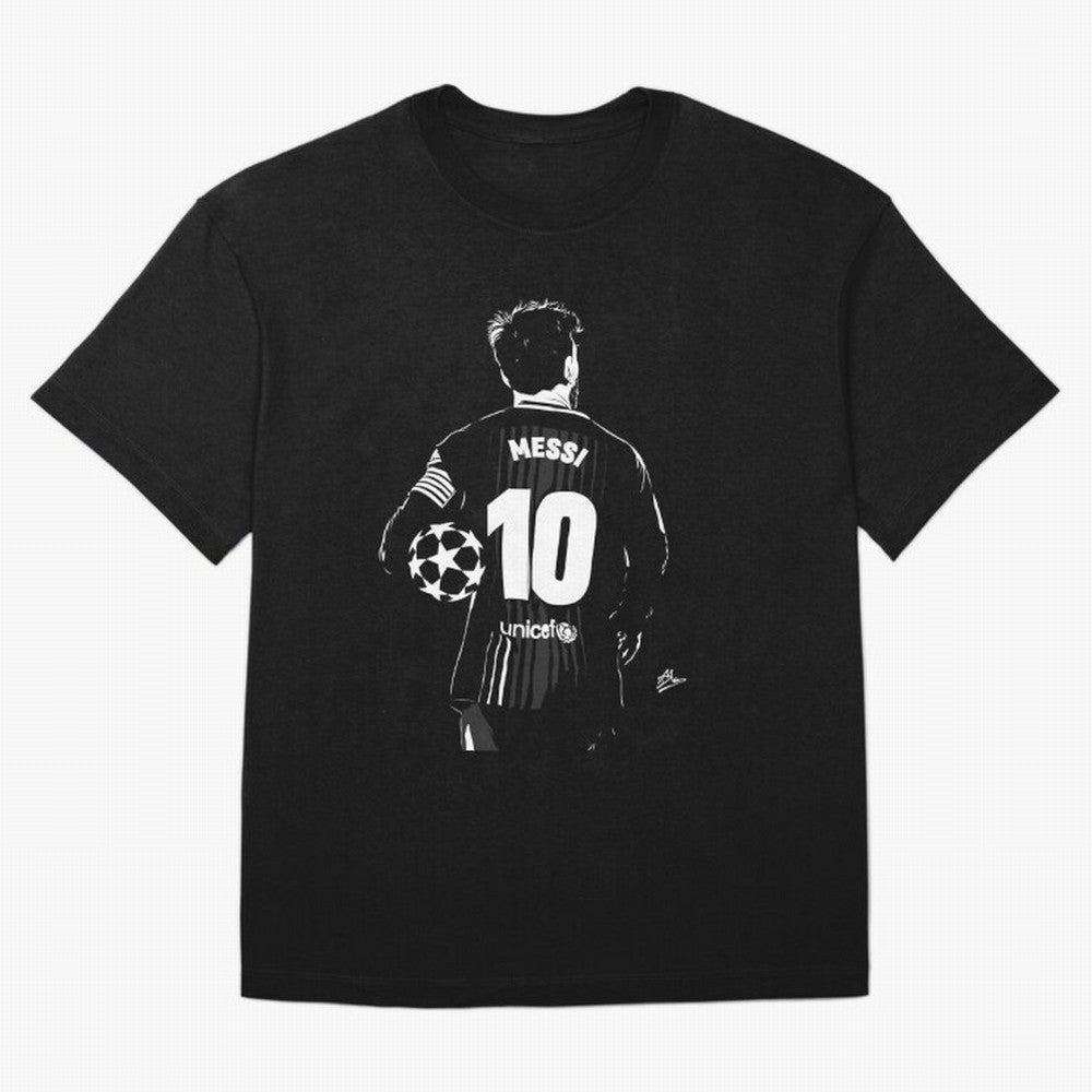 Lionel Messi Oversized T-Shirt Feel the Trophy Chase of FIFA World Cup 2026 for Fans of Neymar, Haaland and Cristiano Ronaldo and Netherlands, Bringing Vintage Soccer Flavor, Modern Football Stars, National Flags and Final Night Emotion; Great for