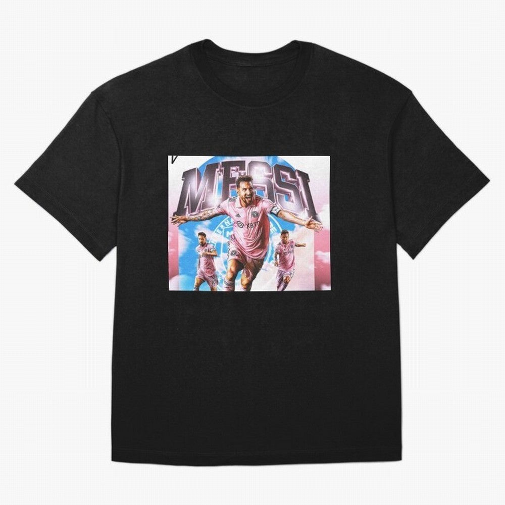 Inter Miami Messi Oversized T-Shirt Bring a Champion Mindset to FIFA World Cup 2026 Spirit, Inspired by Germany, Messi, Neymar and Mbappe, Football History, Final Match Energy, Crowd Noise and Once in a Lifetime Moments; Built for Supporters