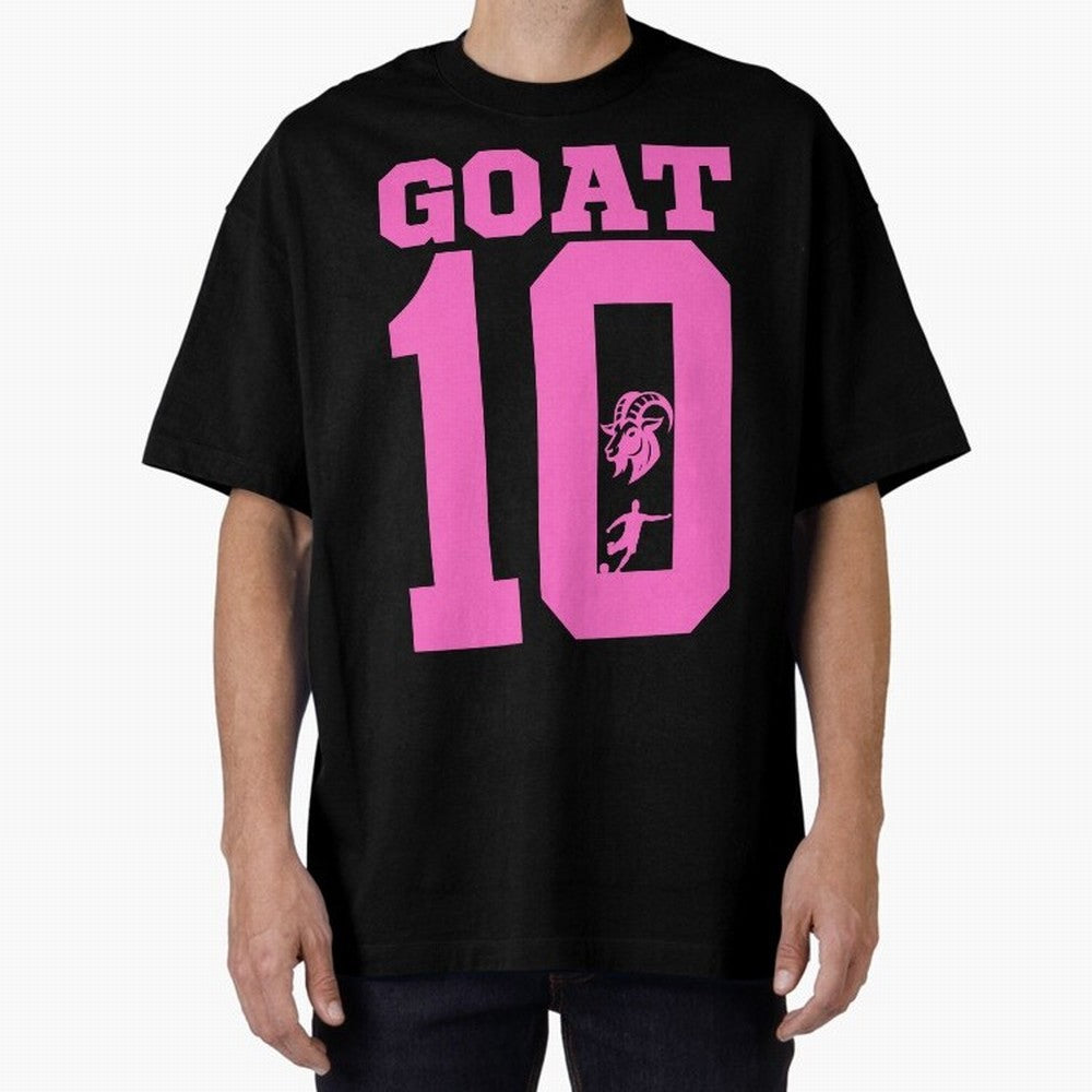 Miami Champions The Goat 10 Oversized T-Shirt Turn Every Weekend Toward FIFA World Cup 2026 Group Stage Spirit, Capturing Argentina and Brazil, Neymar, Haaland and Cristiano Ronaldo, Game Day Rituals, Football Legends, Country Pride and the Road to