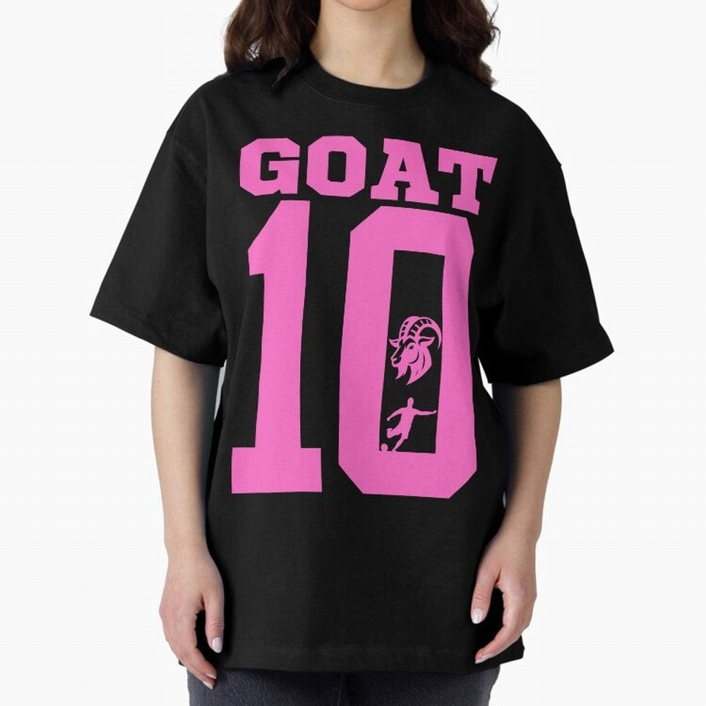 Miami Champions The Goat 10 Oversized T-Shirt Turn Every Weekend Toward FIFA World Cup 2026 Group Stage Spirit, Capturing Argentina and Brazil, Neymar, Haaland and Cristiano Ronaldo, Game Day Rituals, Football Legends, Country Pride and the Road to