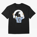 Lionel Messi Goat Oversized T-Shirt Capture Stadium Memories from Match Day Hype around FIFA World Cup 2026 USA Canada Mexico, Messi and Cristiano Ronaldo, England and Germany, Worldwide Fan Energy, Dramatic Goals, Stadium Lights and Championship