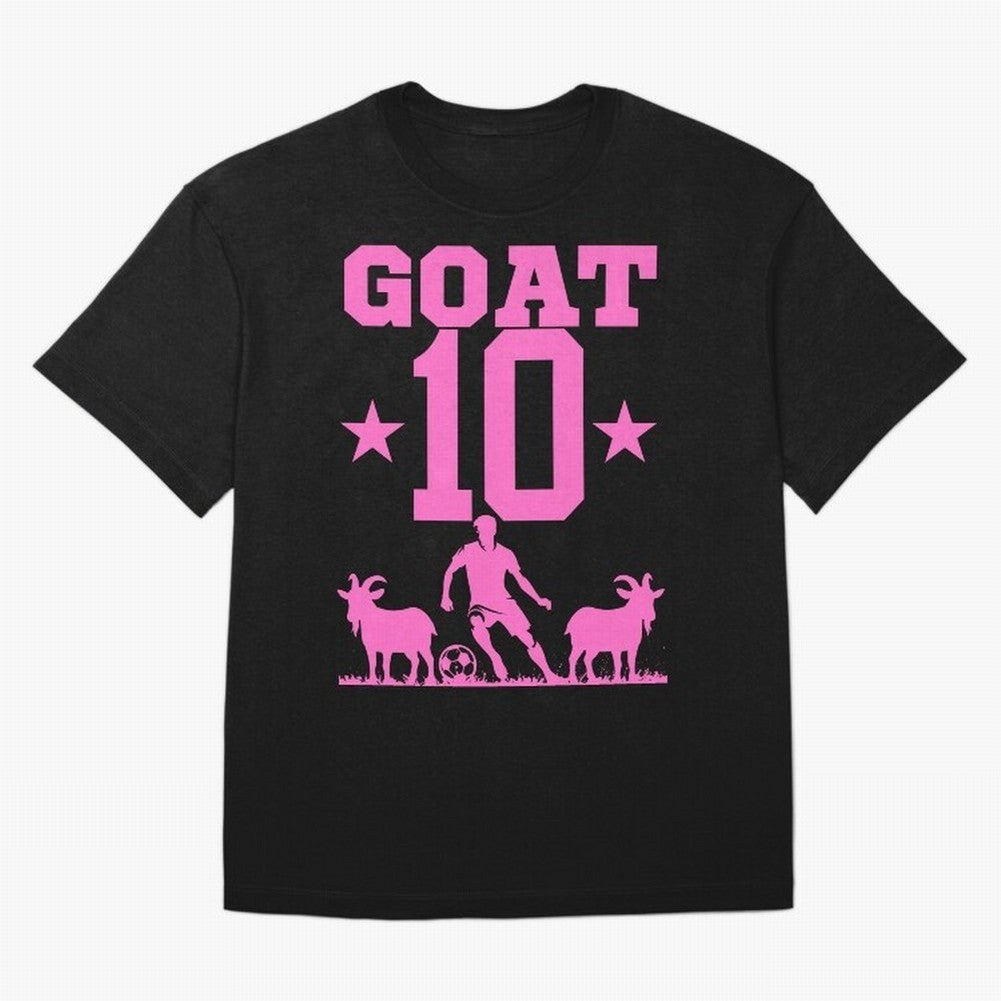 The Goat 10 Miami Champion Classic T-Shirt Make Your Look Match Global Football Passion for FIFA World Cup 2026 USA Canada Mexico, Inspired by Haaland and Mbappe, England and Germany, Global Supporter Spirit, Legendary Goals, National Colors and