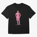Lionel Messi Vector Oversized T-Shirt Bring Global Tournament Vibes to FIFA World Cup 2026 for Fans of Cristiano Ronaldo and England and Germany, Bringing Classic Soccer Heritage, Championship Pressure, Fan Loyalty and International Pride; Great