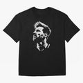 Messi Stencil Graphic poster design Classic T-Shirt Keep Football History Alive during Match Day Hype around FIFA World Cup 2026, Cristiano Ronaldo, Brazil, Supporter Pride, Iconic Celebrations, Legendary Names and Global Match Day Energy; Perfect