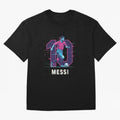 Messi 10 GOAT Oversized T-Shirt Share Global Football Passion for FIFA World Cup 2026 Group Stage, Celebrating Mbappe and Neymar, England, France and Netherlands, Sports Nostalgia, International Competition, Famous Players and Unforgettable
