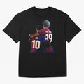 Lionel Messi and Foster child Classic T-Shirt Relive Legendary Nights from Match Day Hype around FIFA World Cup 2026 Group Stage, Messi, CR7 and Mbappe, England, Football Festival Excitement, Trophy Ambitions, Country Rivalries and Star Player