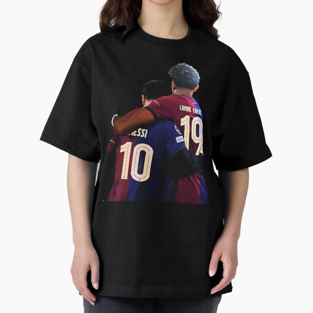 Lionel Messi and Foster child Classic T-Shirt Relive Legendary Nights from Match Day Hype around FIFA World Cup 2026 Group Stage, Messi, CR7 and Mbappe, England, Football Festival Excitement, Trophy Ambitions, Country Rivalries and Star Player