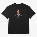 Lionel Messi Sticker Oversized T-Shirt Celebrate the Biggest Stage of the FIFA World Cup 2026 Group Stage Journey through Messi and Cristiano Ronaldo Highlights, Spain Pride, Champion Mindset, Group Stage Buzz, Knockout Tension and Passionate Fan