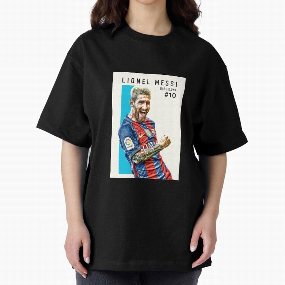 Lionel Messi Barcelona Football Classic T-Shirt Elevate Global Football Passion for FIFA World Cup 2026 Group Stage, Capturing Messi, CR7 and Mbappe, England, Championship Spirit, Famous Goals, Roaring Crowds and International Football Unity;