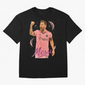 Argentina World Champs Messi Number Oversized T-Shirt Capture FIFA World Cup 2026 Group Stage for Fans of Haaland and Spain and Netherlands, Bringing Vintage Soccer Flavor, Modern Football Stars, National Flags and Final Night Emotion; Ideal for